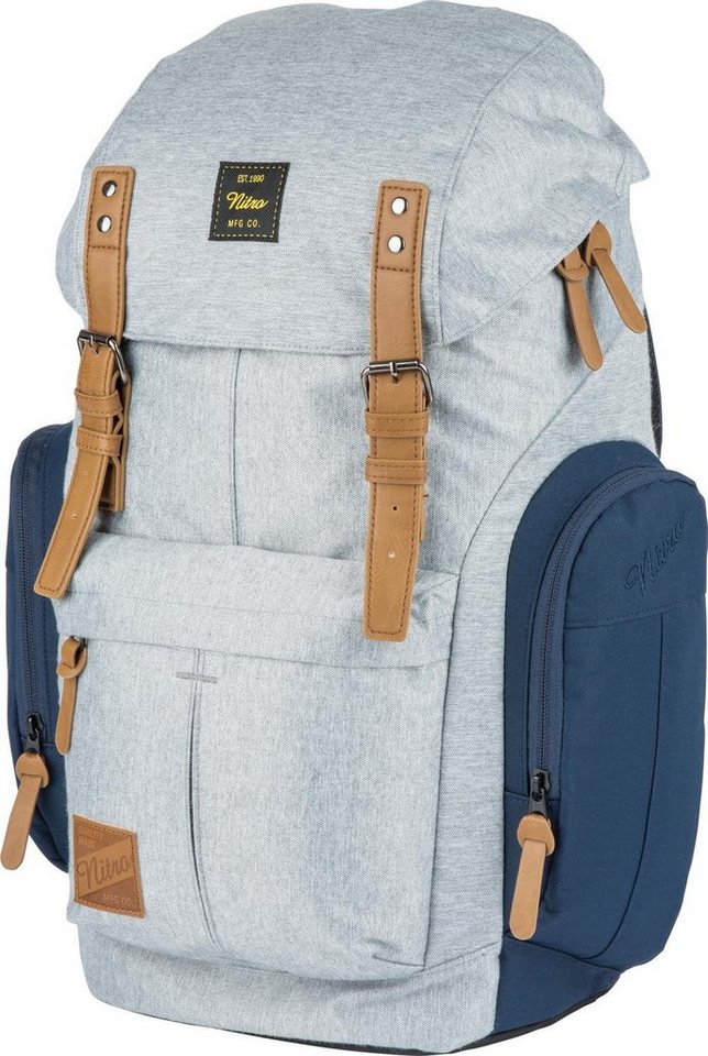 NITRO Freizeitrucksack Daypacker, mit Laptopfach, Schulrucksack, Wanderrucksack oder Streetpack von NITRO