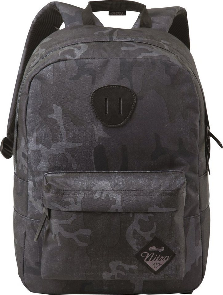 NITRO Freizeitrucksack Urban Classic, Daypack mit Laptopfach, Alltagsrucksack, Schulrucksack von NITRO