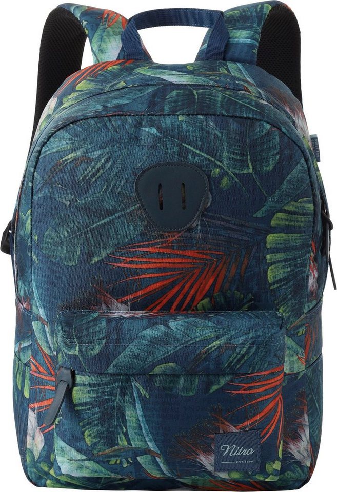 NITRO Freizeitrucksack Urban Classic, Daypack mit Laptopfach, Alltagsrucksack, Schulrucksack von NITRO