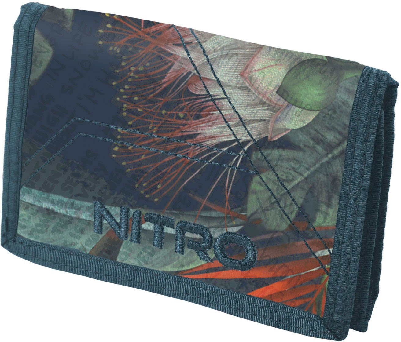 NITRO Geldbörse Wallet, Geldbeutel, Wallet, Portmonaie, Etui für Scheine und Münzen von NITRO