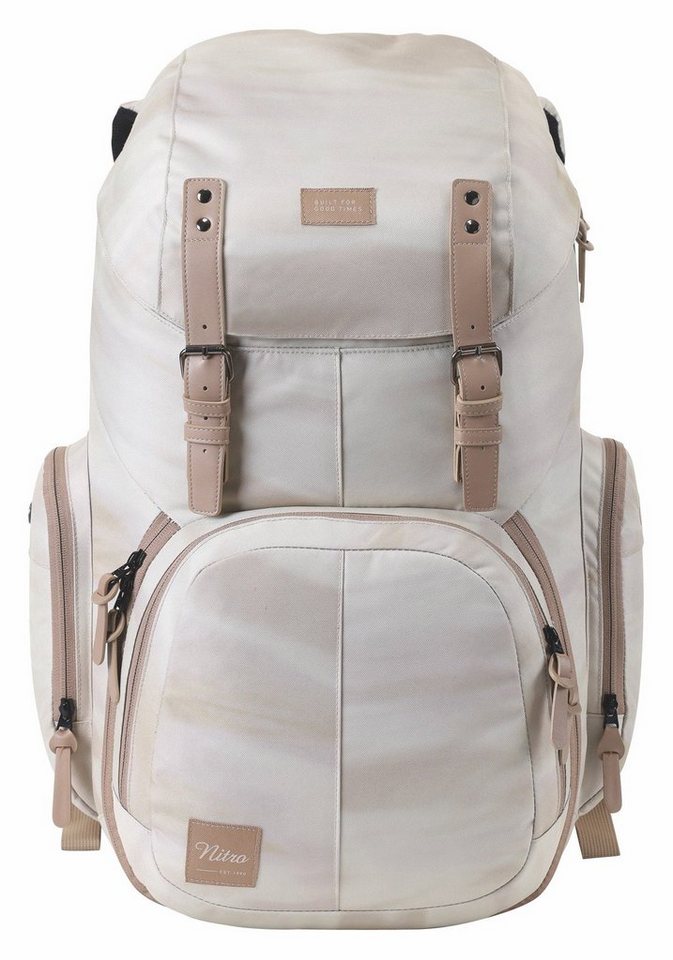 NITRO Laptoprucksack Weekender, Reiserucksack mit Laptopfach, Schulrucksack, Wanderrucksack von NITRO