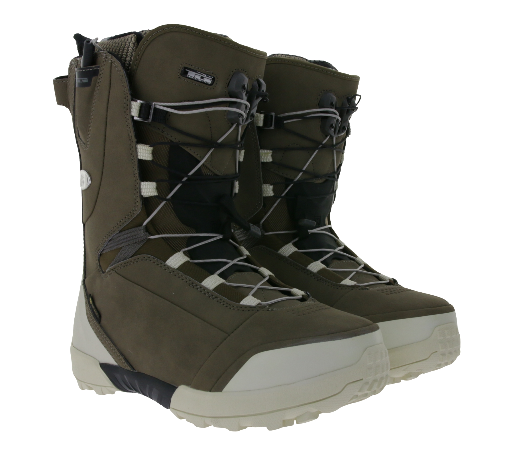NITRO Lava Clicker Damen Snowboard-Stiefel mit Ortholite®-Fußbett Wintersport-Stiefel 848518-001 Braun von NITRO