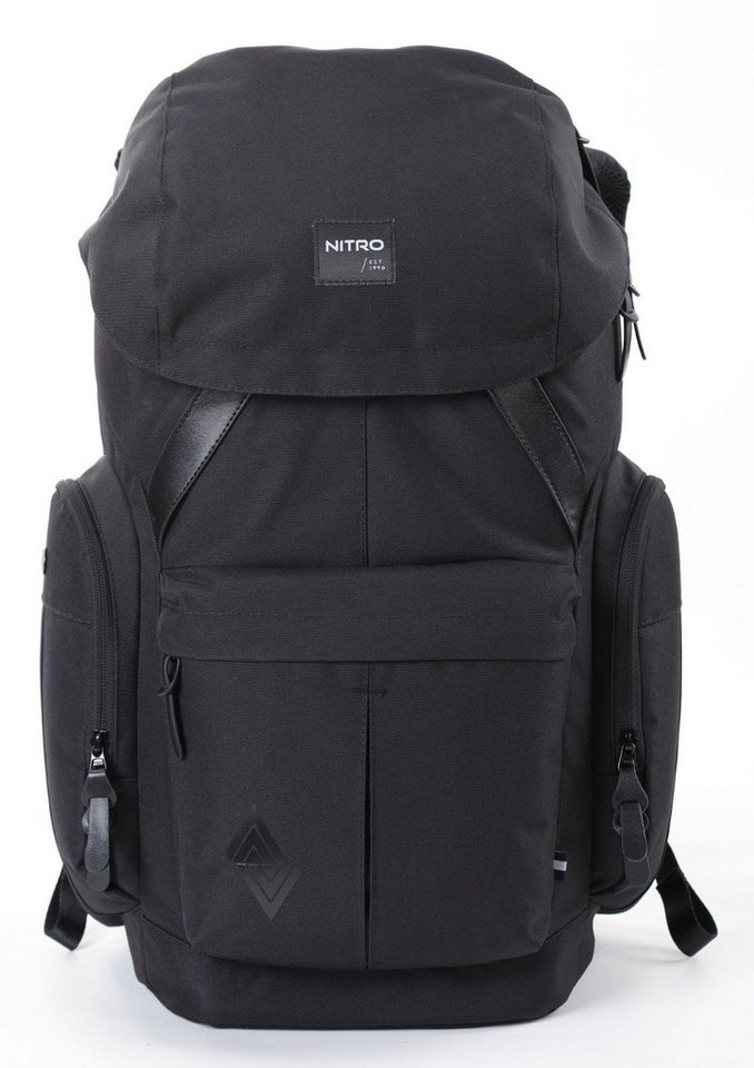 NITRO Rucksack Nitro Daypacker Two True Black Rucksack von NITRO
