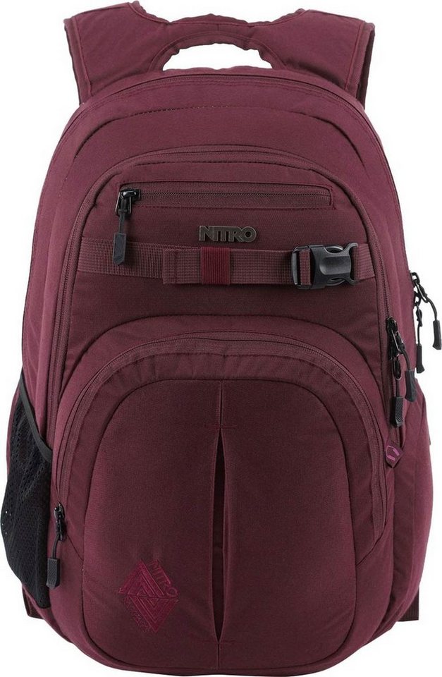 NITRO Rucksack Nitro Rucksack CHASE WINE rot von NITRO