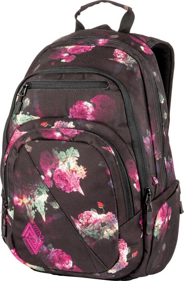 NITRO Rucksack Nitro Rucksack STASH 29 BLACK ROSE multi von NITRO