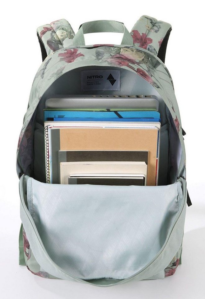 NITRO Rucksack Nitro Urban Plus Dead Flower Rucksack von NITRO