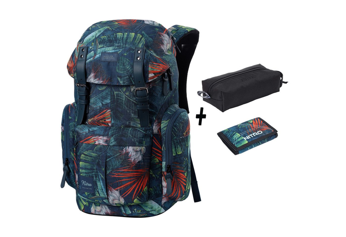 NITRO Rucksack SET DAYPACKER, Alltagsrucksack von NITRO