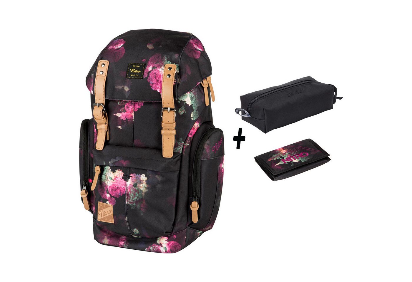 NITRO Rucksack SET DAYPACKER, Alltagsrucksack von NITRO