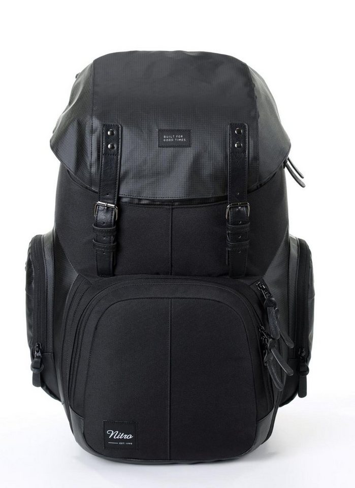 NITRO Schulranzen Nitro Rucksack WEEKENDER tough black von NITRO