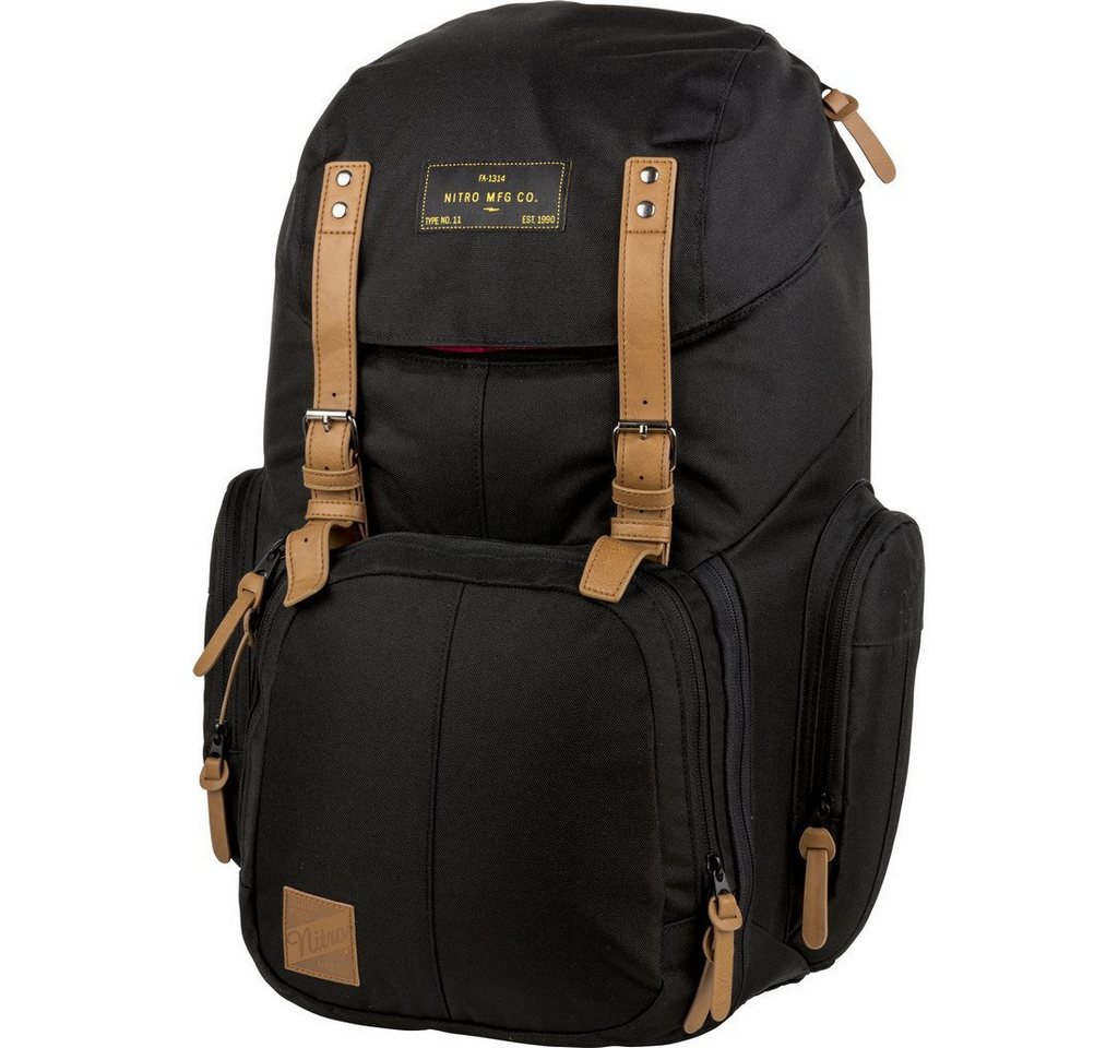 NITRO Schulranzen Nitro Rucksack WEEKENDER true black von NITRO