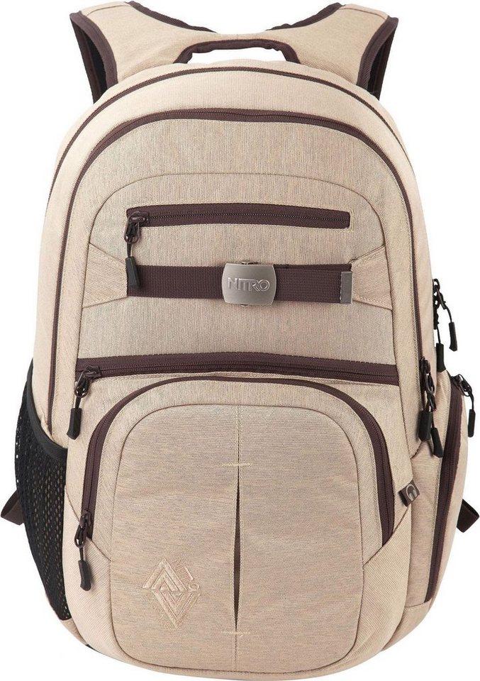 NITRO Schulrucksack Hero, Alltagsrucksack, Großer Freizeitrucksack, Schule, Arbeit und Reise von NITRO