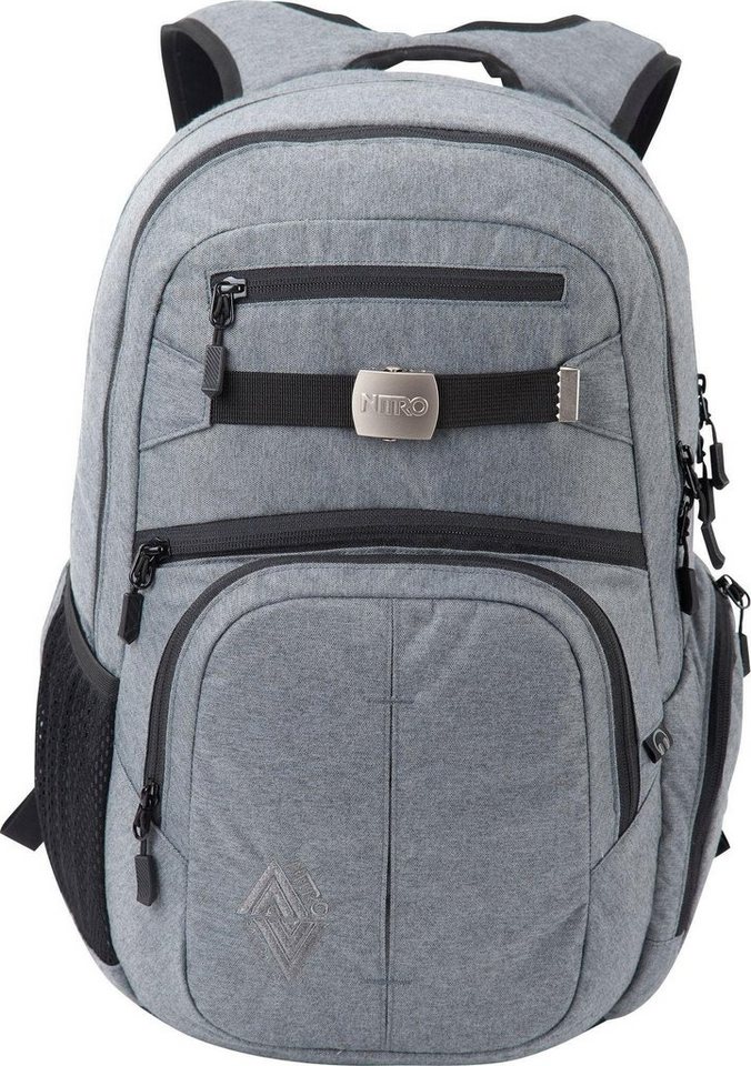 NITRO Schulrucksack Hero, Alltagsrucksack, Großer Freizeitrucksack, Schule, Arbeit und Reise von NITRO