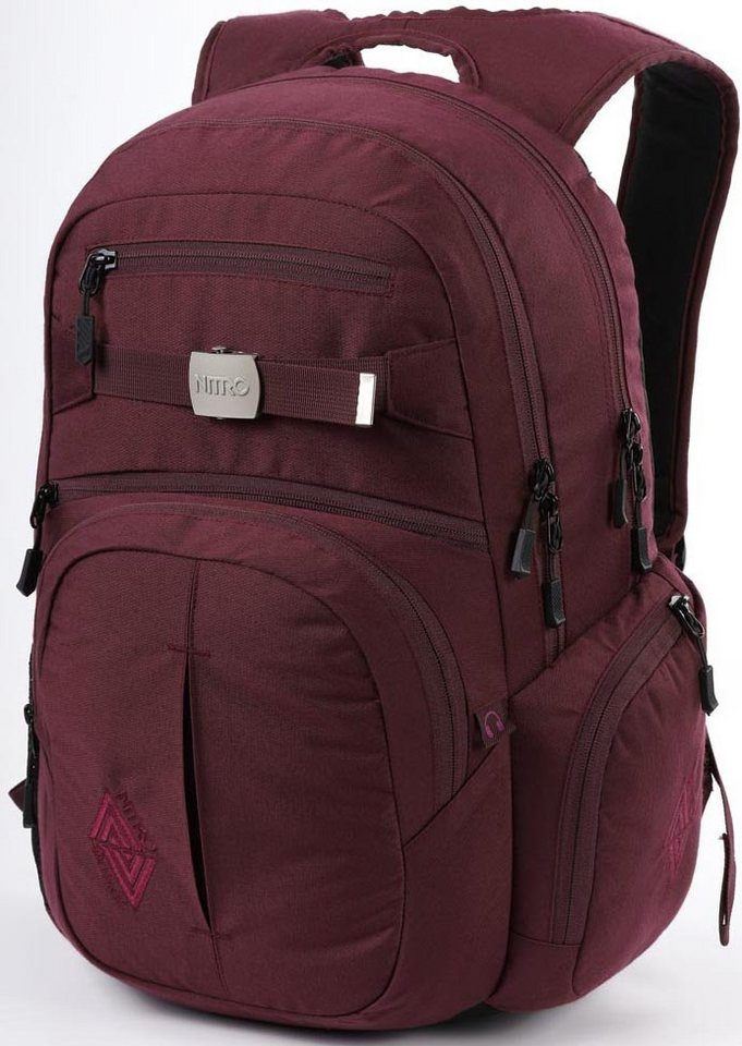 NITRO Schulrucksack Hero, Alltagsrucksack, Großer Freizeitrucksack, Schule, Arbeit und Reise von NITRO