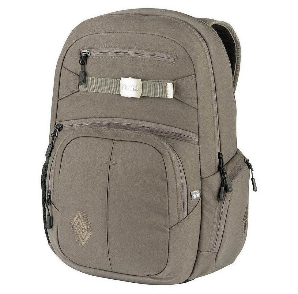 NITRO Schulrucksack Hero - Laptoprucksack 17" 52 cm (waxed lizard) von NITRO