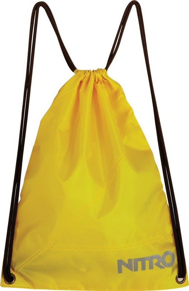 NITRO Schulrucksack Nitro Sportsack SPORTS SACK LIME gelb von NITRO
