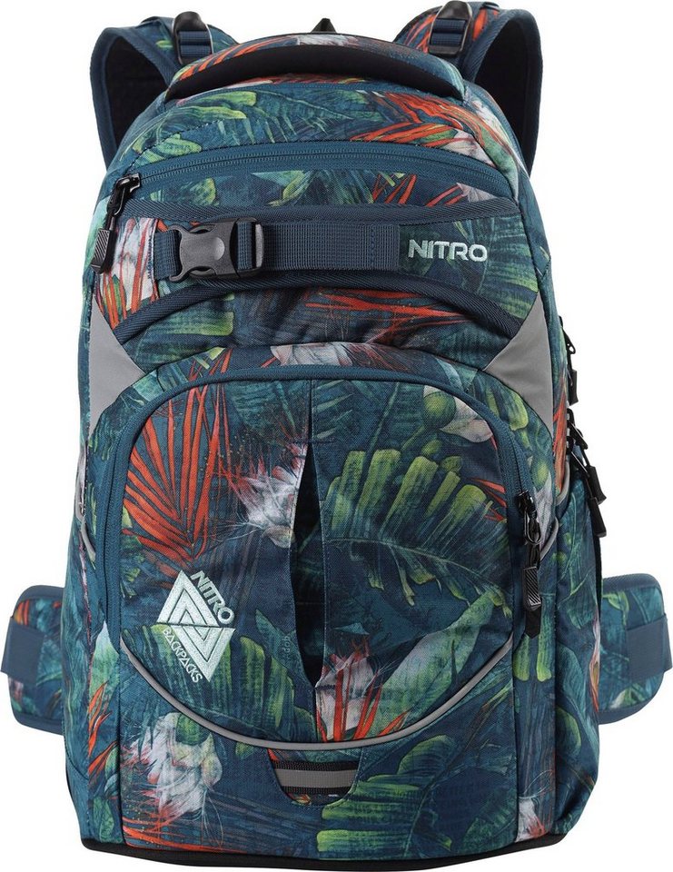 NITRO Schulrucksack Superhero, Rucksack für Schule und Freizeit von NITRO