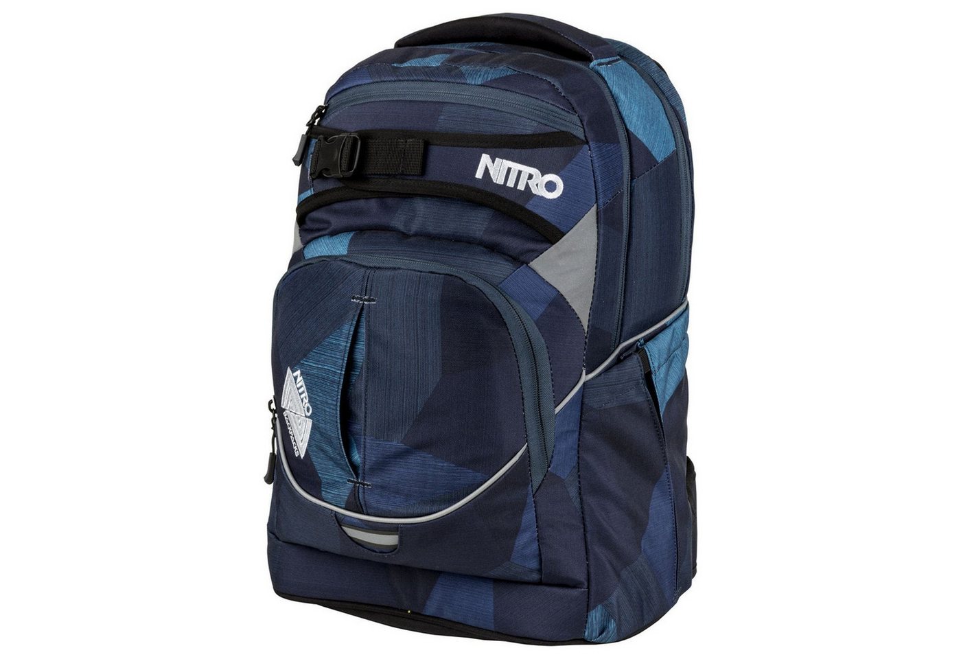 NITRO Schulrucksack Superhero - Rucksack 44 cm (fragments blue) NITRO Schulrucksack Superhero - Rucksack 44 cm (fragments blue) von NITRO