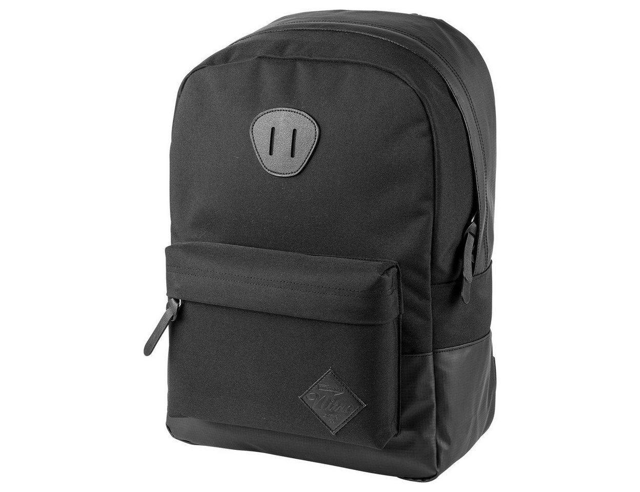 NITRO Schulrucksack Urban Classic - Laptoprucksack 45 cm 15" (tough black) von NITRO