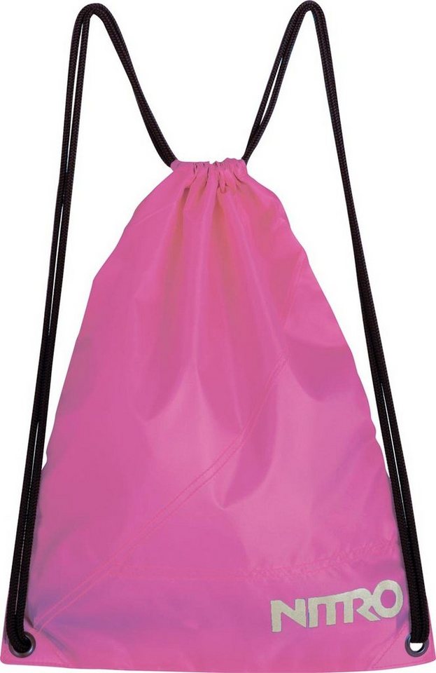 NITRO Turnbeutel Nitro Sportbeutel SPORTS SACK pink von NITRO