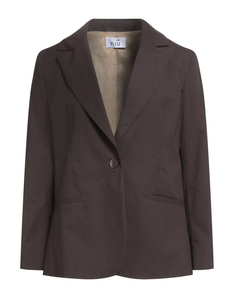 NIŪ Blazer Damen Dunkelbraun von NIŪ