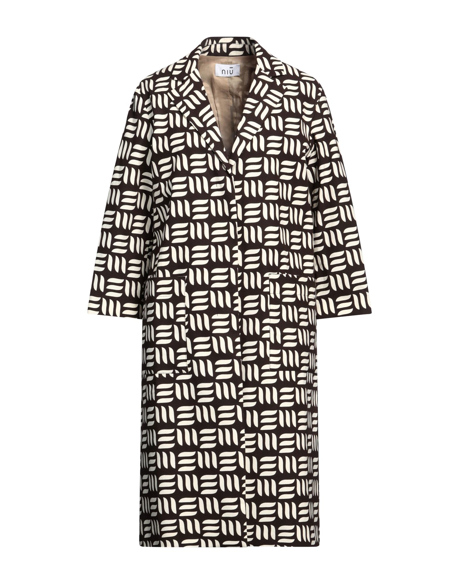 NIŪ Jacke, Mantel & Trenchcoat Damen Dunkelbraun von NIŪ