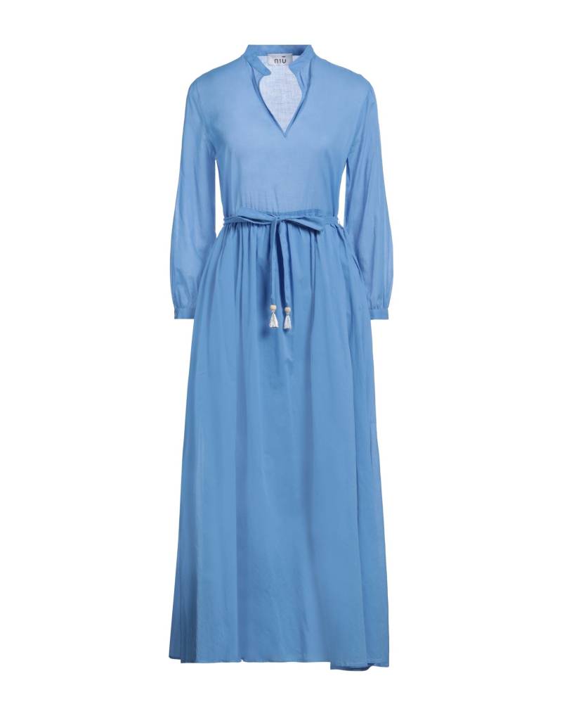 NIŪ Maxi-kleid Damen Azurblau von NIŪ
