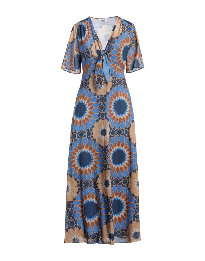 NIŪ Maxi-kleid Damen Marineblau von NIŪ