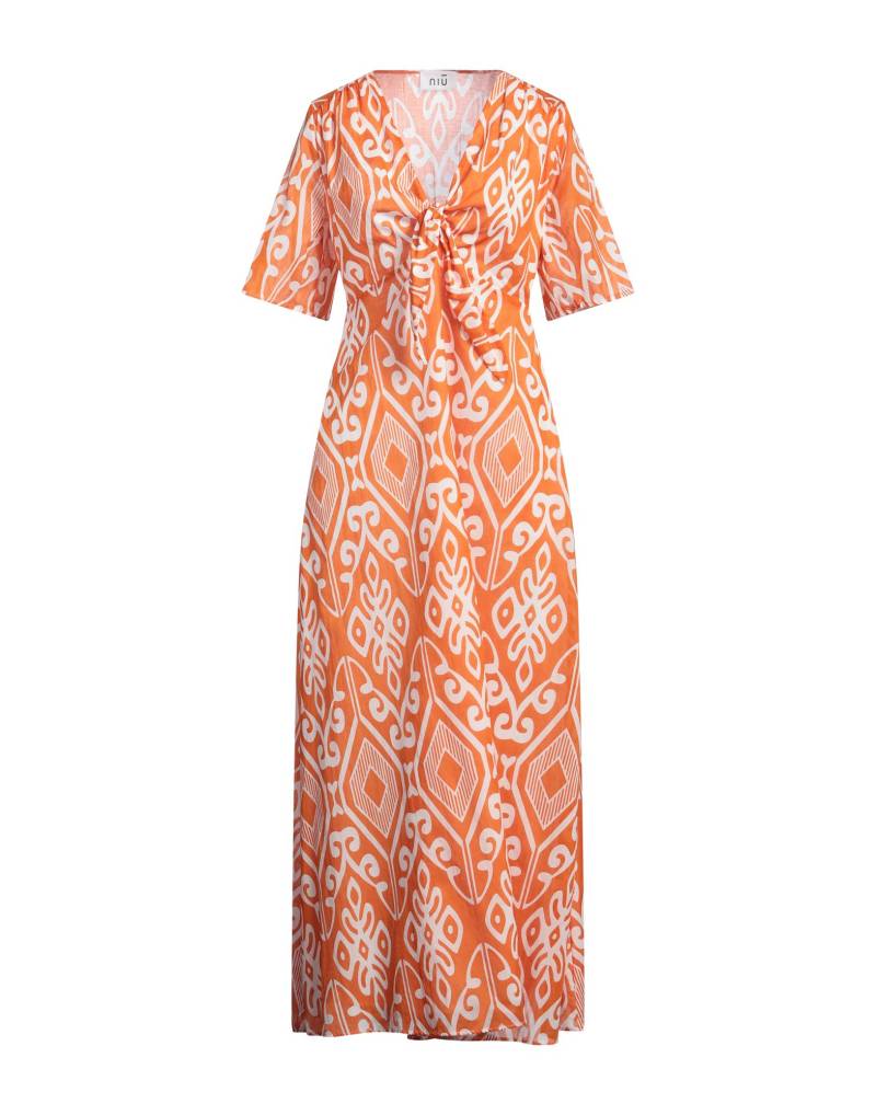 NIŪ Maxi-kleid Damen Orange von NIŪ