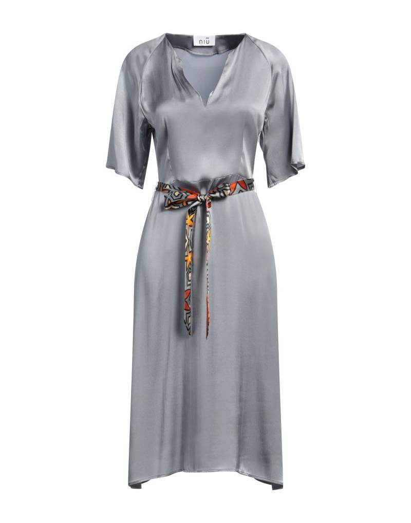 NIŪ Midi-kleid Damen Grau von NIŪ
