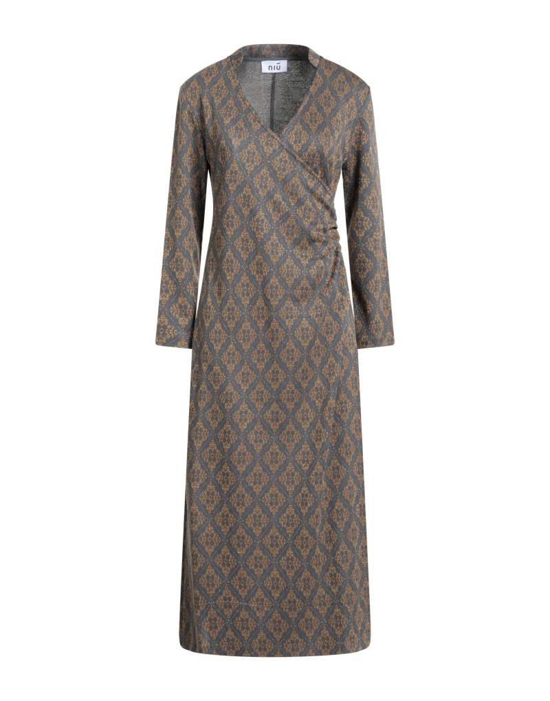 NIŪ Midi-kleid Damen Grau von NIŪ