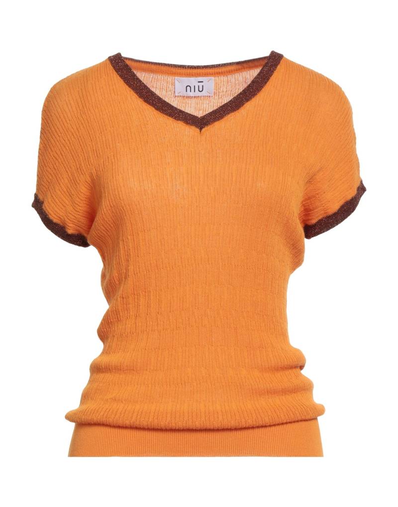 NIŪ Pullover Damen Orange von NIŪ