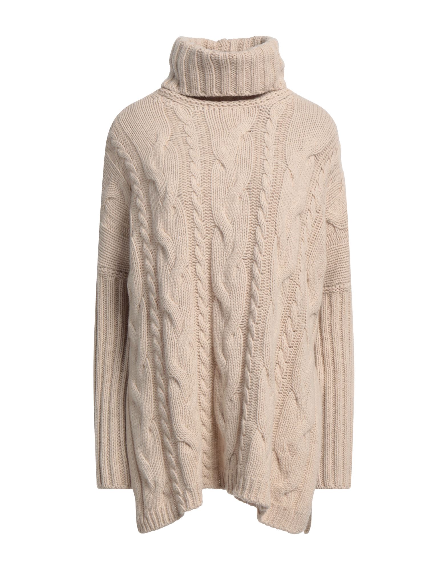 NIŪ Rollkragenpullover Damen Beige von NIŪ