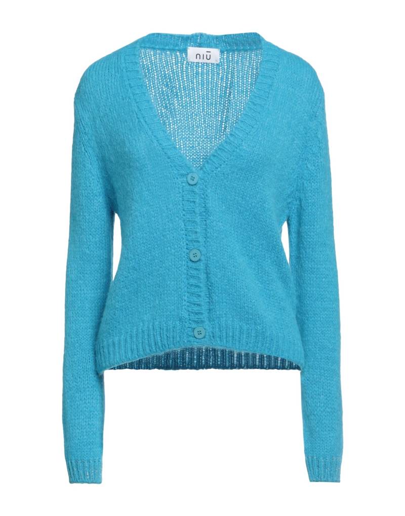 NIŪ Strickjacke Damen Azurblau von NIŪ