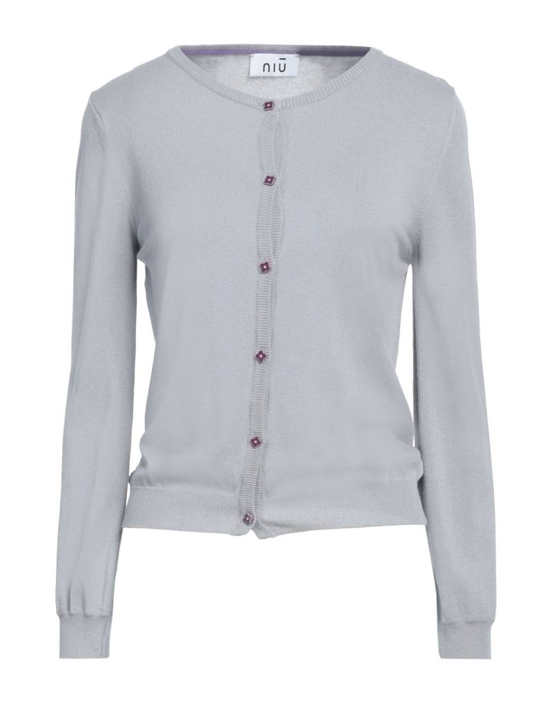 NIŪ Strickjacke Damen Grau von NIŪ