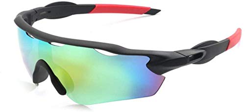 NIUASH Sonnenbrille polarisiert Sport Polarisierte Sonnenbrille Sonnenbrille Brille Uv400 Winddichte Sonnenbrille Für Männer Frauen Angeln Retro-3 von NIUASH