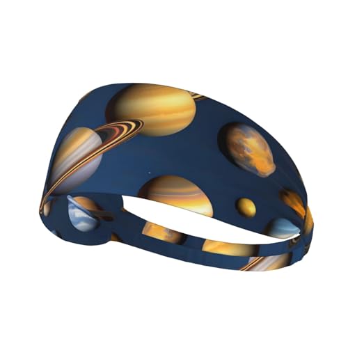 Sonnensystem Planeten elastisches Sport-Stirnband, Unisex-Stirnband, leitet Feuchtigkeit ab und beseitigt überschüssigen Schweiß, geeignet für Sportarten wie Fußball, Laufen und Yoga usw. Sonnensystem Planeten elastisches Sport-Stirnband, Unisex-Stirnband, leitet Feuchtigkeit ab und beseitigt überschüssigen Schweiß, geeignet für Sportarten wie Fußball, Laufen und Yoga usw. von NIUBADAO