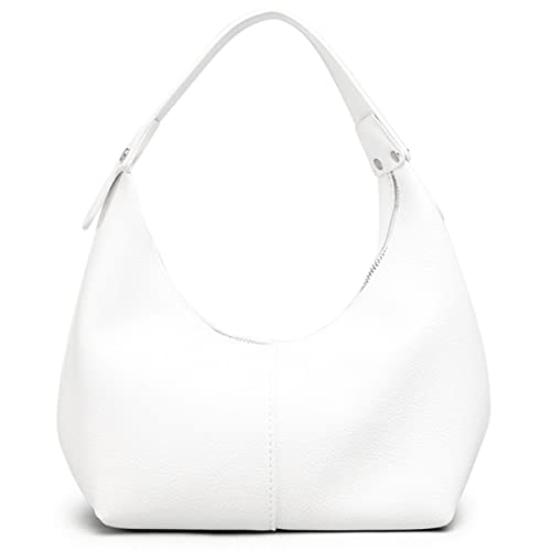 NIUEIMEE ZHOU Hobo Handtaschen für Damen, Retro, veganes Leder, Clutch, Geldbörse, Tote Schultertaschen, Weiss/opulenter Garten, Einheitsgröße, Elegant von NIUEIMEE ZHOU