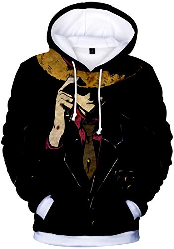 NIUHE Navigation Herren Kapuzenpullover mit 3D-Druck Sport Sweatshirt Fashion Hoodies mit Tasche Casual(1-1342,2XL) von NIUHE