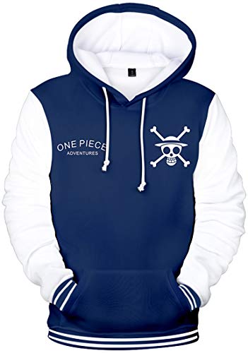 NIUHE Navigation Herren Kapuzenpullover mit 3D-Druck Sport Sweatshirt Fashion Hoodies mit Tasche Casual(1902,S) von NIUHE