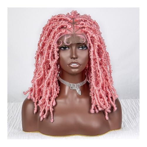 Perücken für Frauen Mutige Innovation: Kurze, geflochtene Kopfbedeckung aus voller Spitze – Ihre explosive neue Styling-Lösung Lockige Perücke von NIUHUAHUI