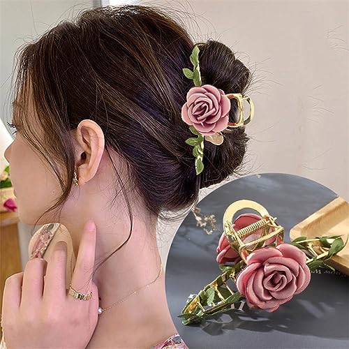 Große Blume Haarspange Krallen Haar for dickes Haar Haarspangen Haarnadeln Frauen Sommer Haarschmuck(1419A-12cm) von NIULIniuli