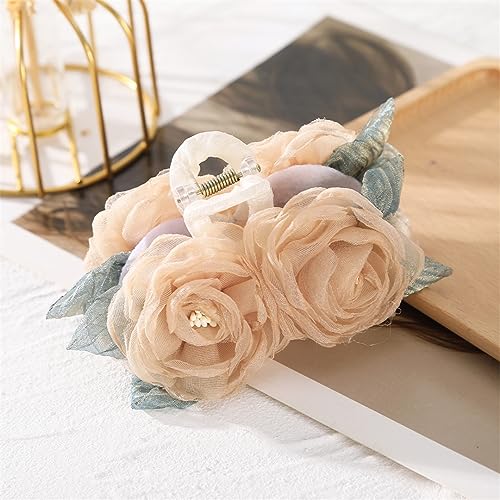 Große Blume Haarspange Krallen Haar for dickes Haar Haarspangen Haarnadeln Frauen Sommer Haarschmuck(2730a-14cm) von NIULIniuli