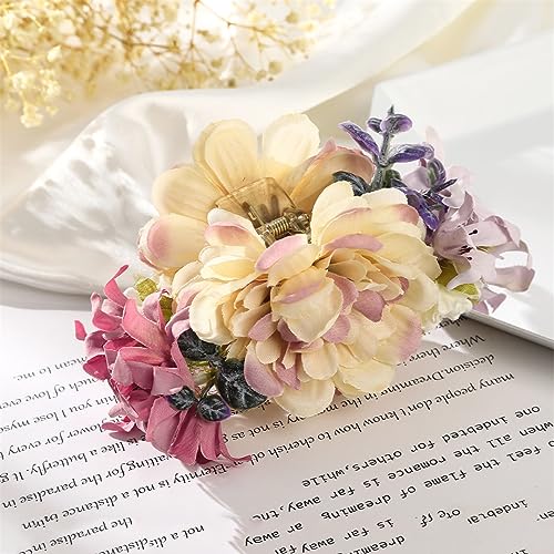 Große Blume Haarspange Krallen Haar for dickes Haar Haarspangen Haarnadeln Frauen Sommer Haarschmuck(A-15cm) von NIULIniuli