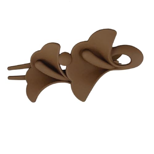 Haarspangen, Haarnadeln for Damen, Haarnadeln for den Nacken, Clips, Entenschnabel-Clips, großes Haar-Accessoire for den Hals(Dark brown) von NIULIniuli