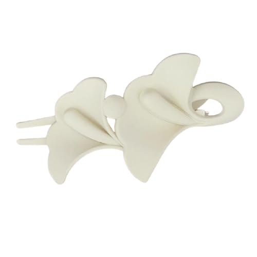 Haarspangen, Haarnadeln for Damen, Haarnadeln for den Nacken, Clips, Entenschnabel-Clips, großes Haar-Accessoire for den Hals(White) von NIULIniuli