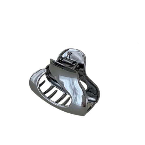 Haarspangen Metall-Haarnadel for Frauen, kleine Größe, Hinterkopf-Haarspange, Kopfbedeckung mit Hai-Clip(Black/White) von NIULIniuli