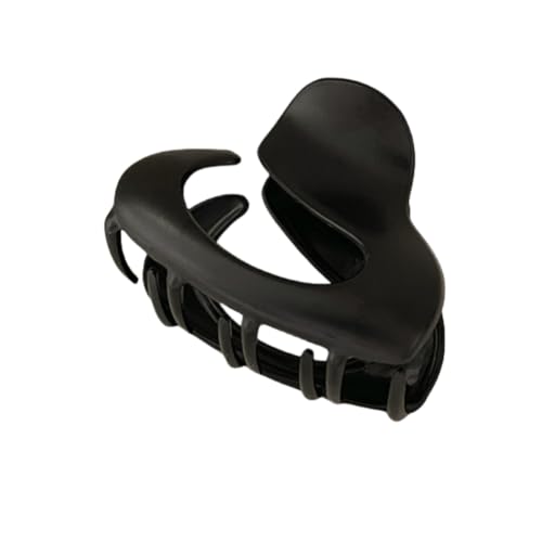 Haarspangen Metall-Haarspange for Frisur Frauen Hai-Haarspange for Haarnadel am Hinterkopf(Dull black) von NIULIniuli