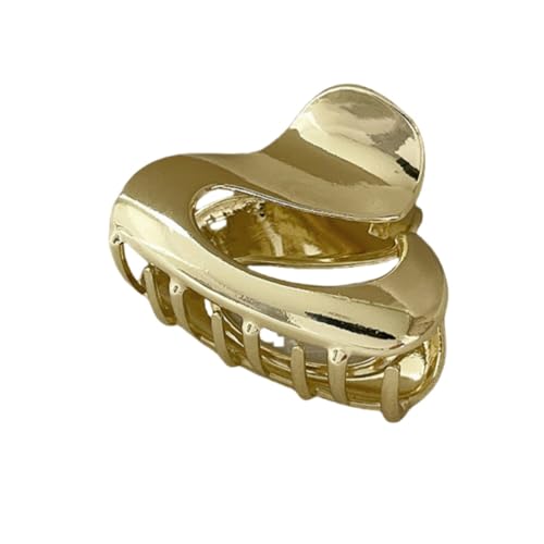Haarspangen Metall-Haarspange for Frisur Frauen Hai-Haarspange for Haarnadel am Hinterkopf(Gold) von NIULIniuli