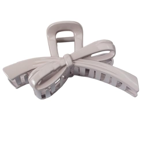 Metal Claw Clips,Pearl HairClips,Clips Large Plush Haarspangen, große Schleife, Haarspange for Frauen, mit Hai-Haarspange for Dutt auf der Rückseite des Kopfes(Purple) von NIULIniuli