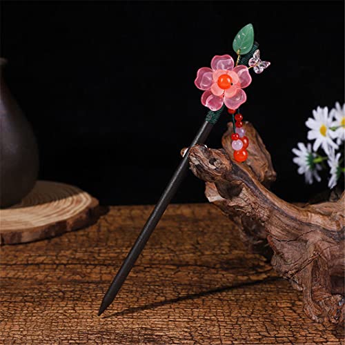 Weibliche Haarnadel Essstäbchen Chinesischen Stil Haarnadel Handgefertigte Kleid Accessoires Braut Hochzeit Schmuck F(B) von NIULIniuli